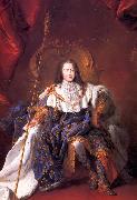 Alexis Simon Belle Portrait of Louis XV of France oil